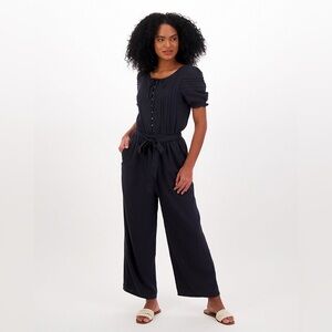 NEW AE Button-Front Jumpsuit
